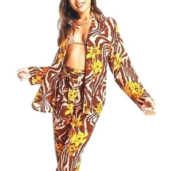 ASOS Pants - ASOS Printed Pant Set